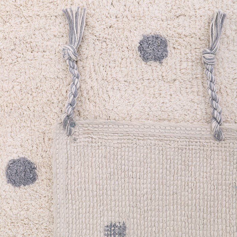 Alfombra Algodón Lavable Nümi gris - Nanetes